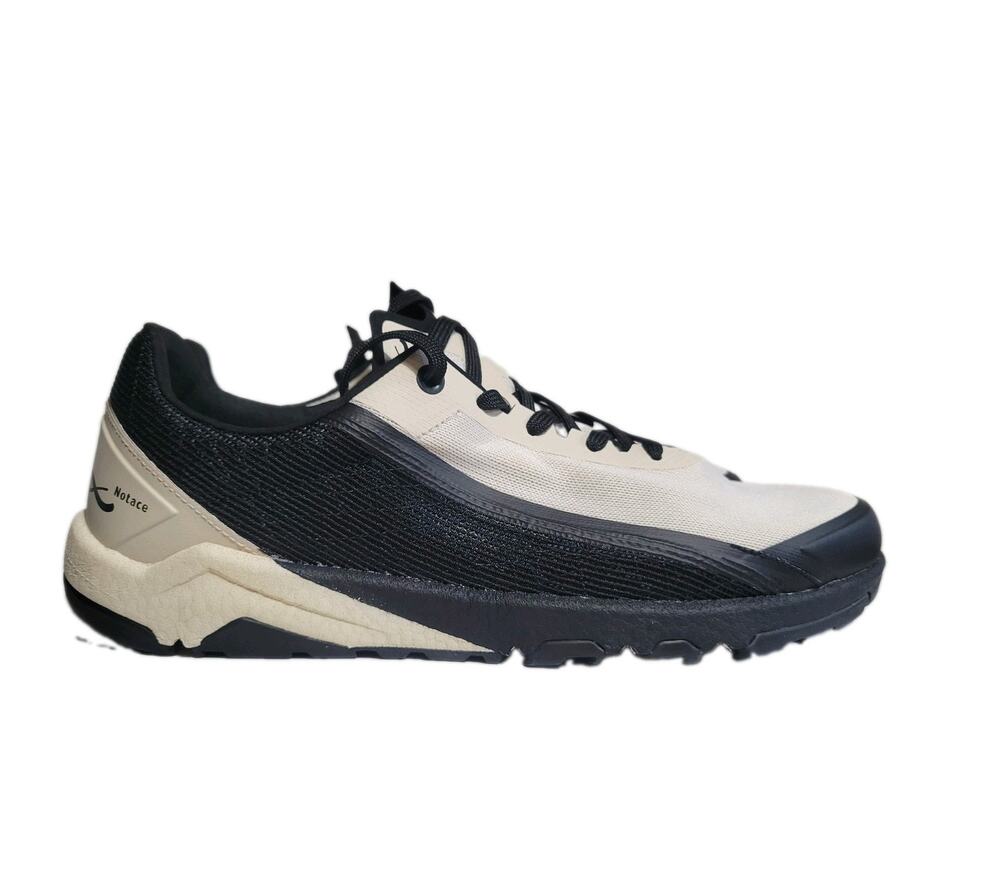 Notace Yama 1 Trail Running Shoe mens 11.5 cream black barefoot running